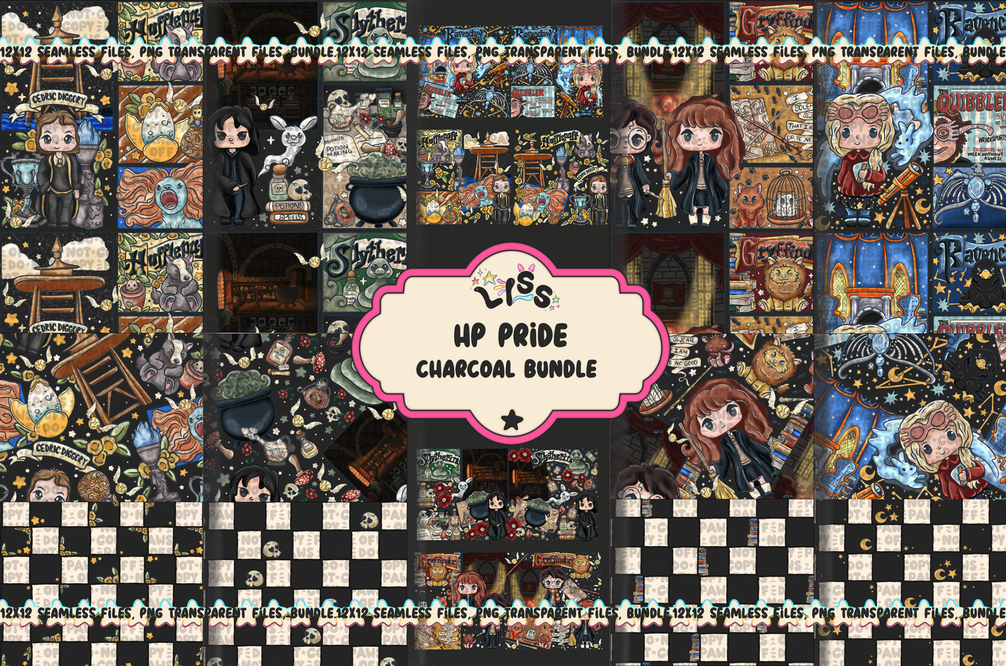 2024 - Lyss Doodles - Bundles - HP Pride - Houses