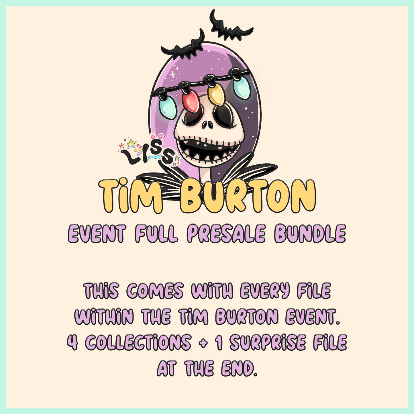 2024 - Lyss Doodles - BUNDLES - PRESALE - EVERYTHING BUNDLE - Nightmare comic - 24LD074
