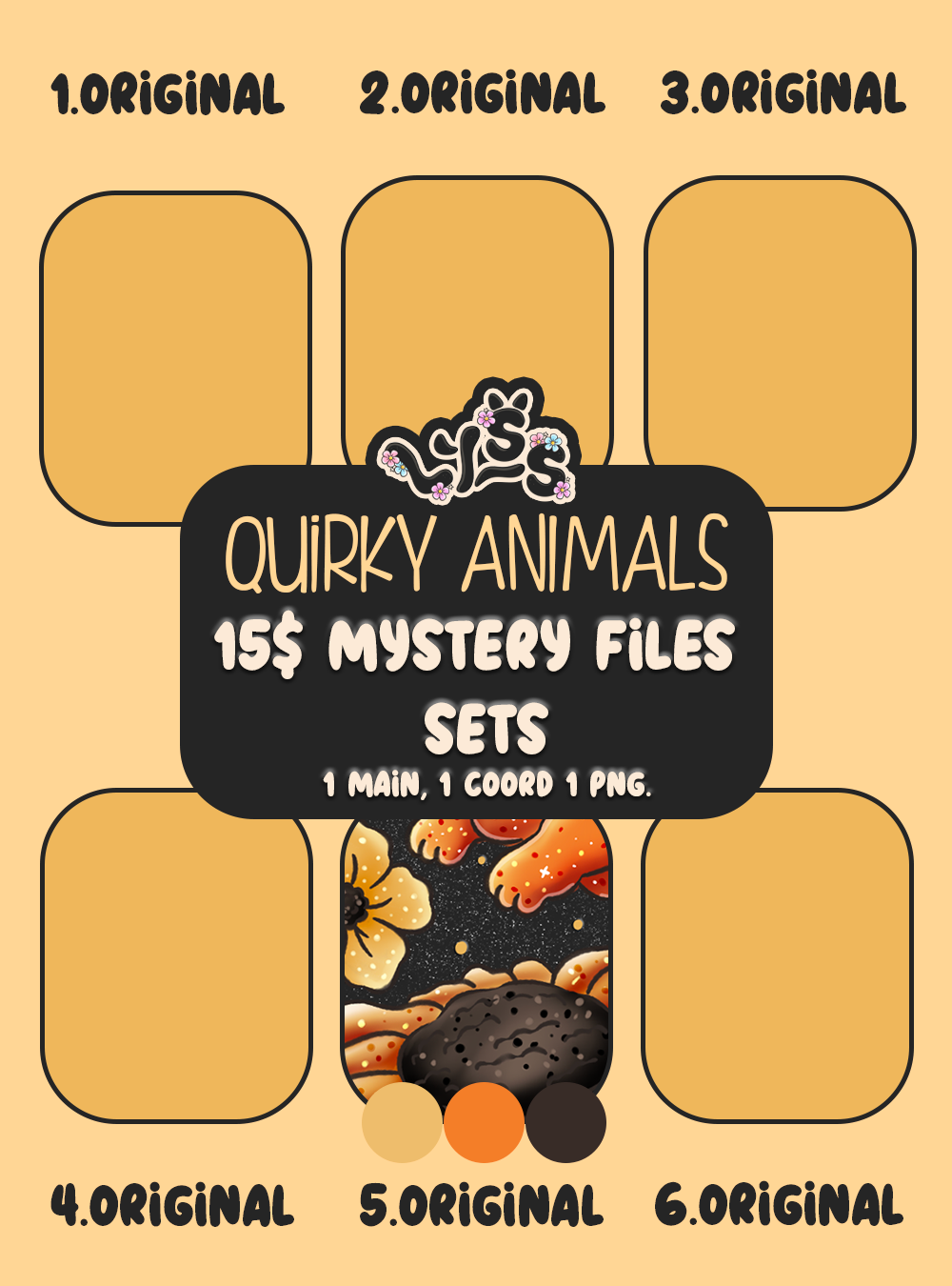 2025 - Lyss Doodles - Seamless - Mystery Files #5 - 25LD063