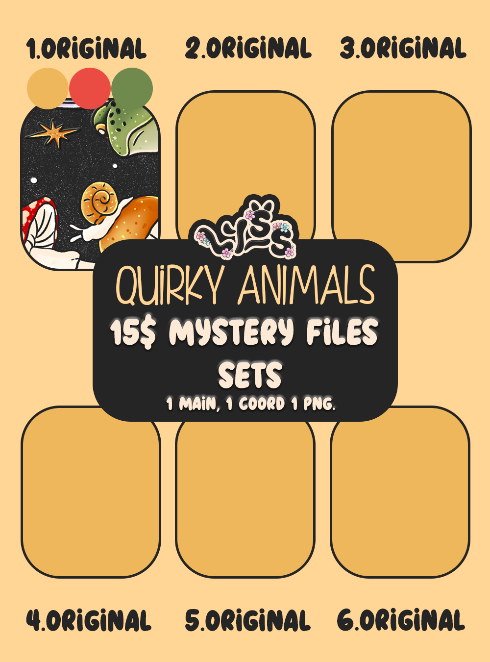 2025 - Lyss Doodles - Seamless - Mystery Files #1 - 25LD059