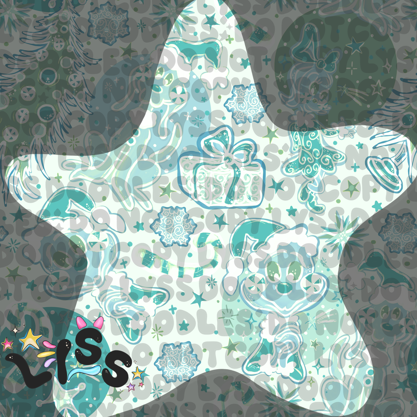 2023 - Lyss Doodles - Seamless - Mains - The Ville - 23LD001