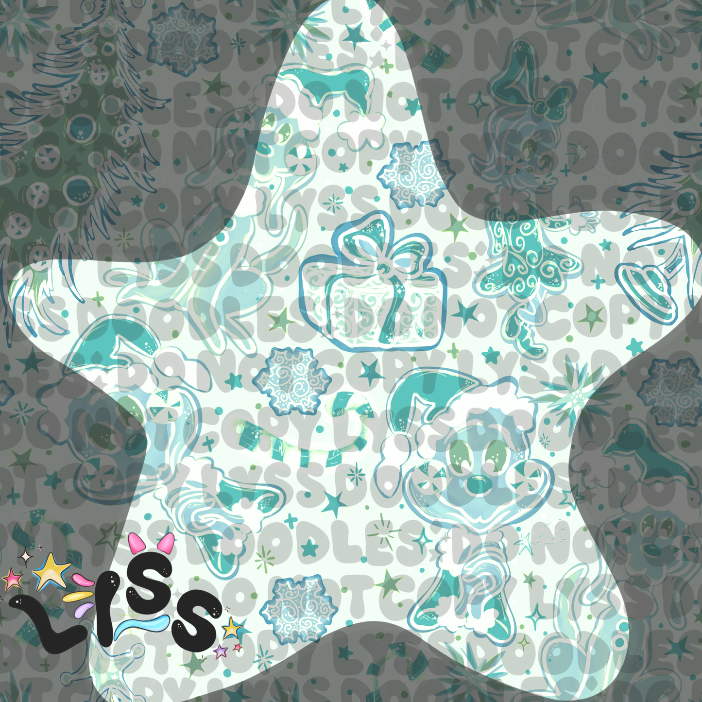2023 - Lyss Doodles - Seamless - Mains - The Ville - 23LD001