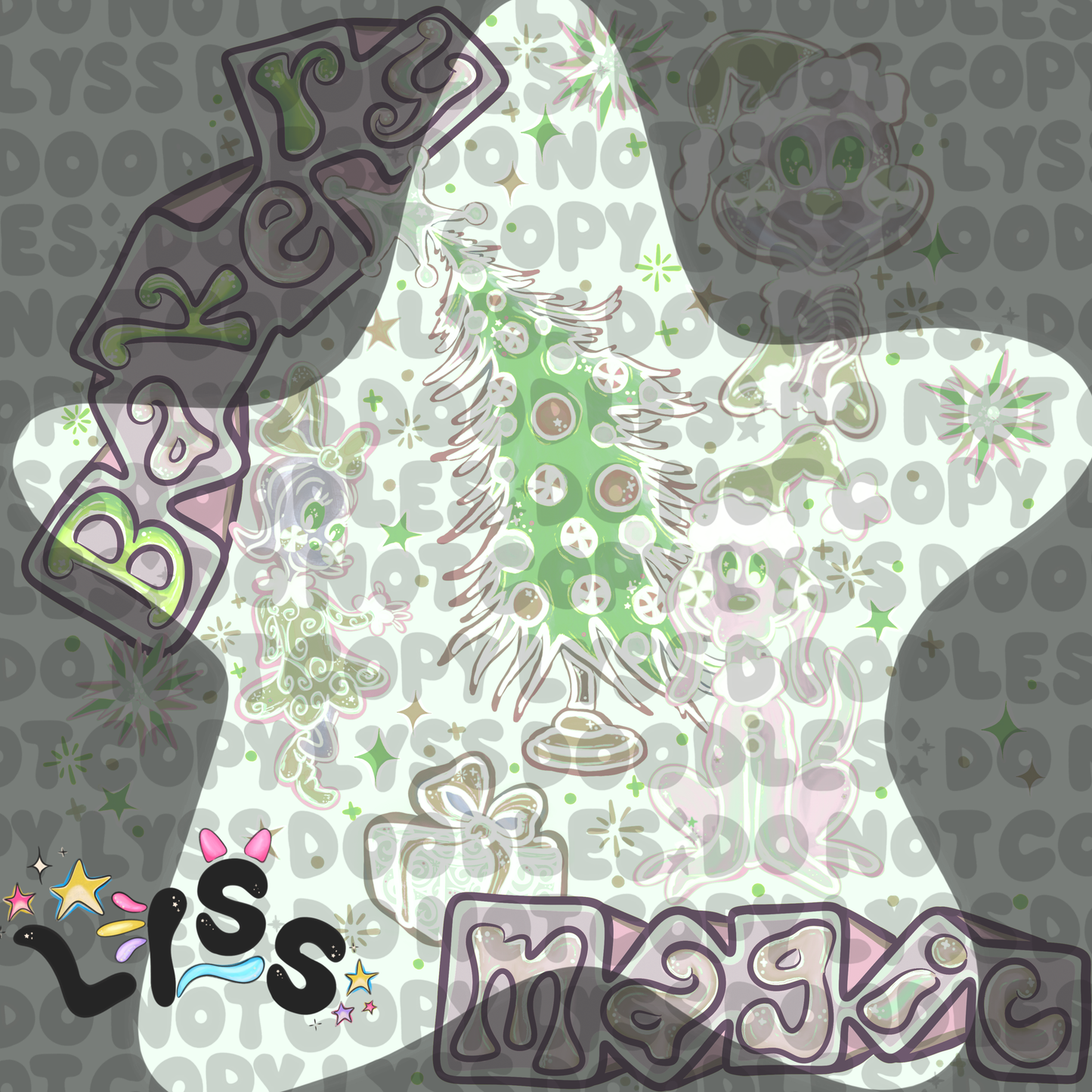 2023 - Lyss Doodles - PNG Files - The Ville - 23LD001