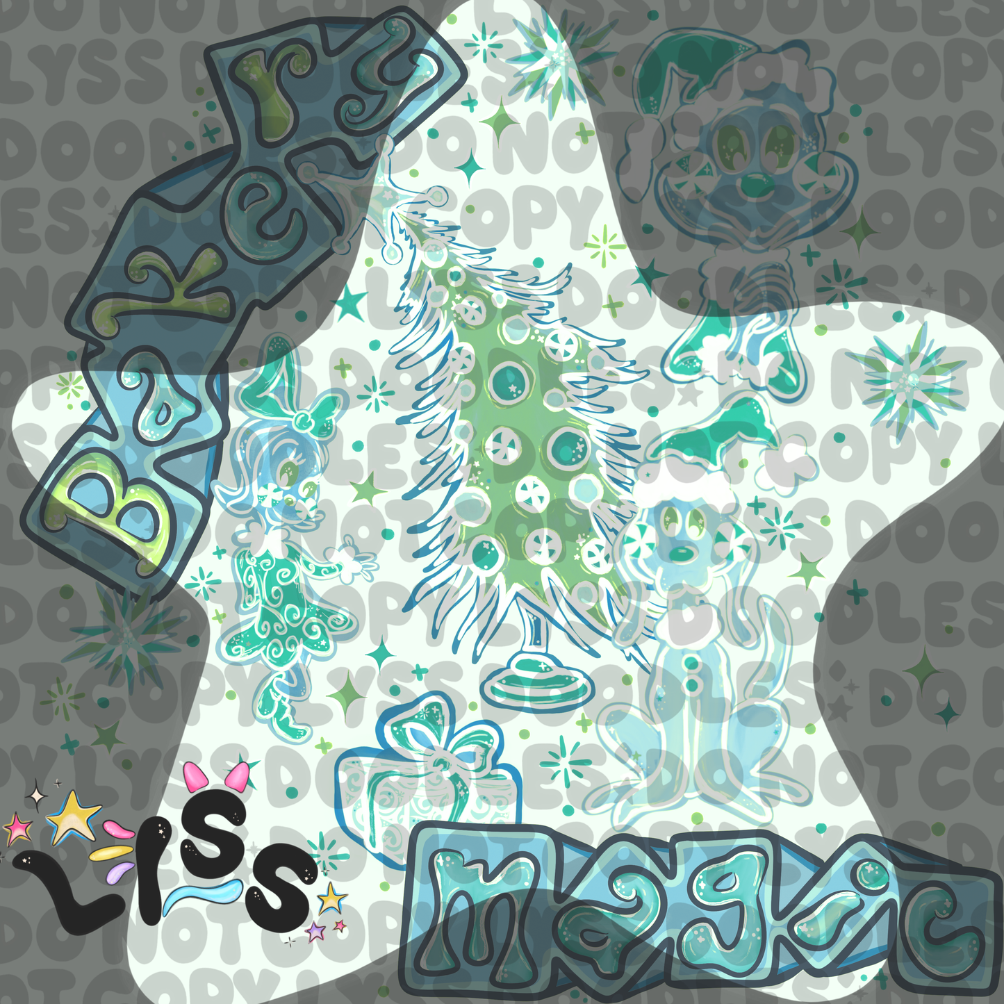 2023 - Lyss Doodles - PNG Files - The Ville - 23LD001
