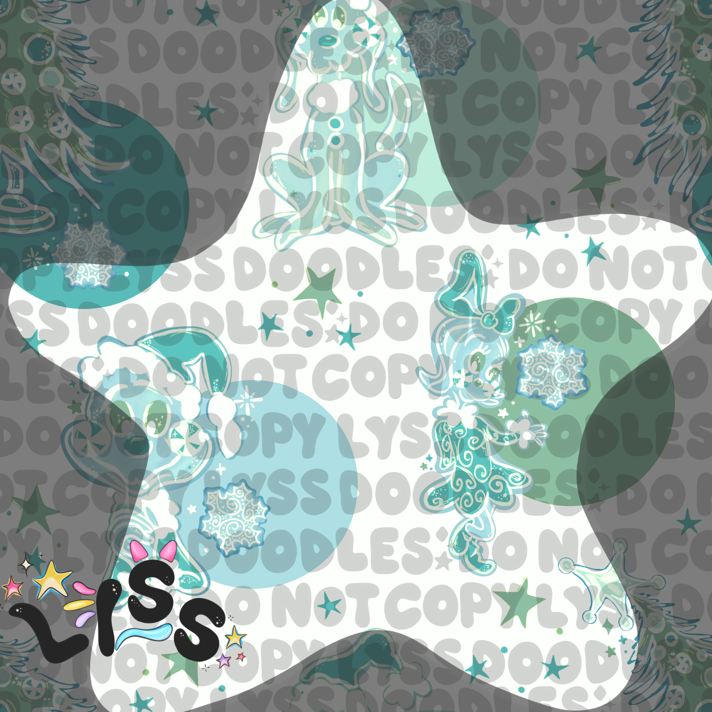 2023 - Lyss Doodles - Seamless - Mains - The Ville - 23LD001