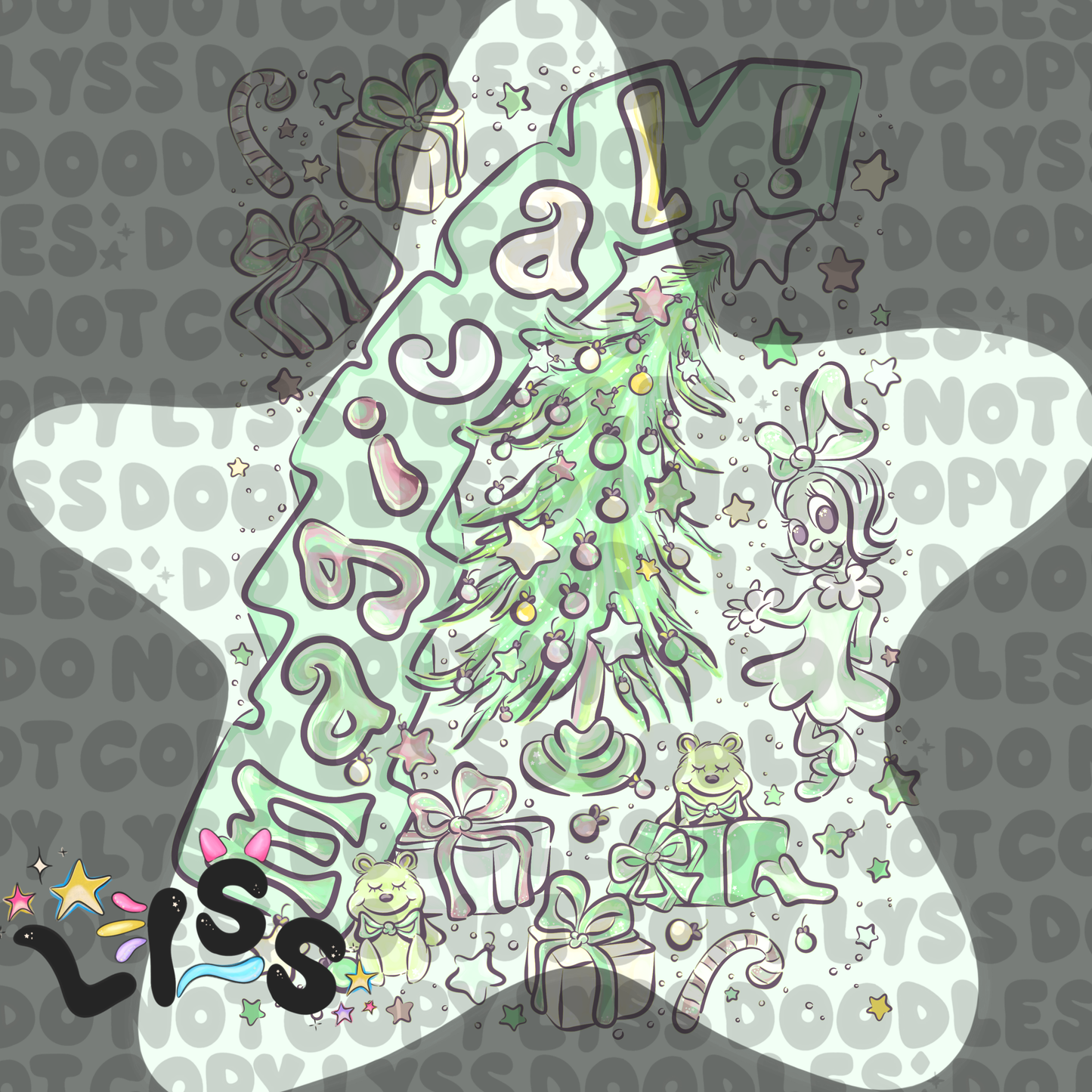 2023 - Lyss Doodles - PNG Files - The Ville - Cindi - 23LD002
