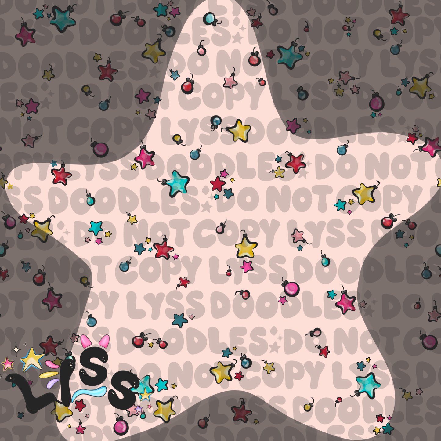 2023 - Lyss Doodles - Seamless - Coordinates - The Ville - Cindi - 23LD002