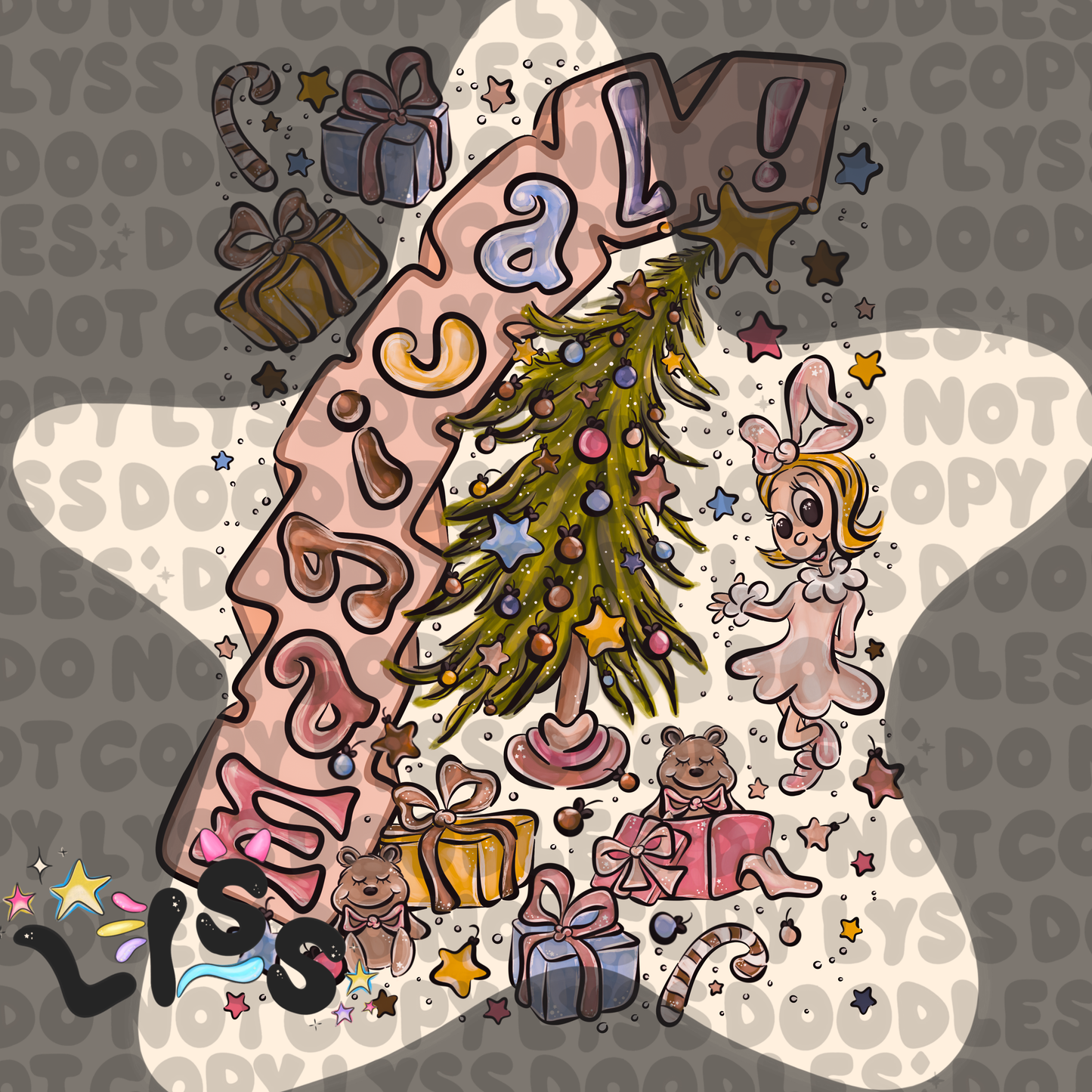 2023 - Lyss Doodles - PNG Files - The Ville - Cindi - 23LD002