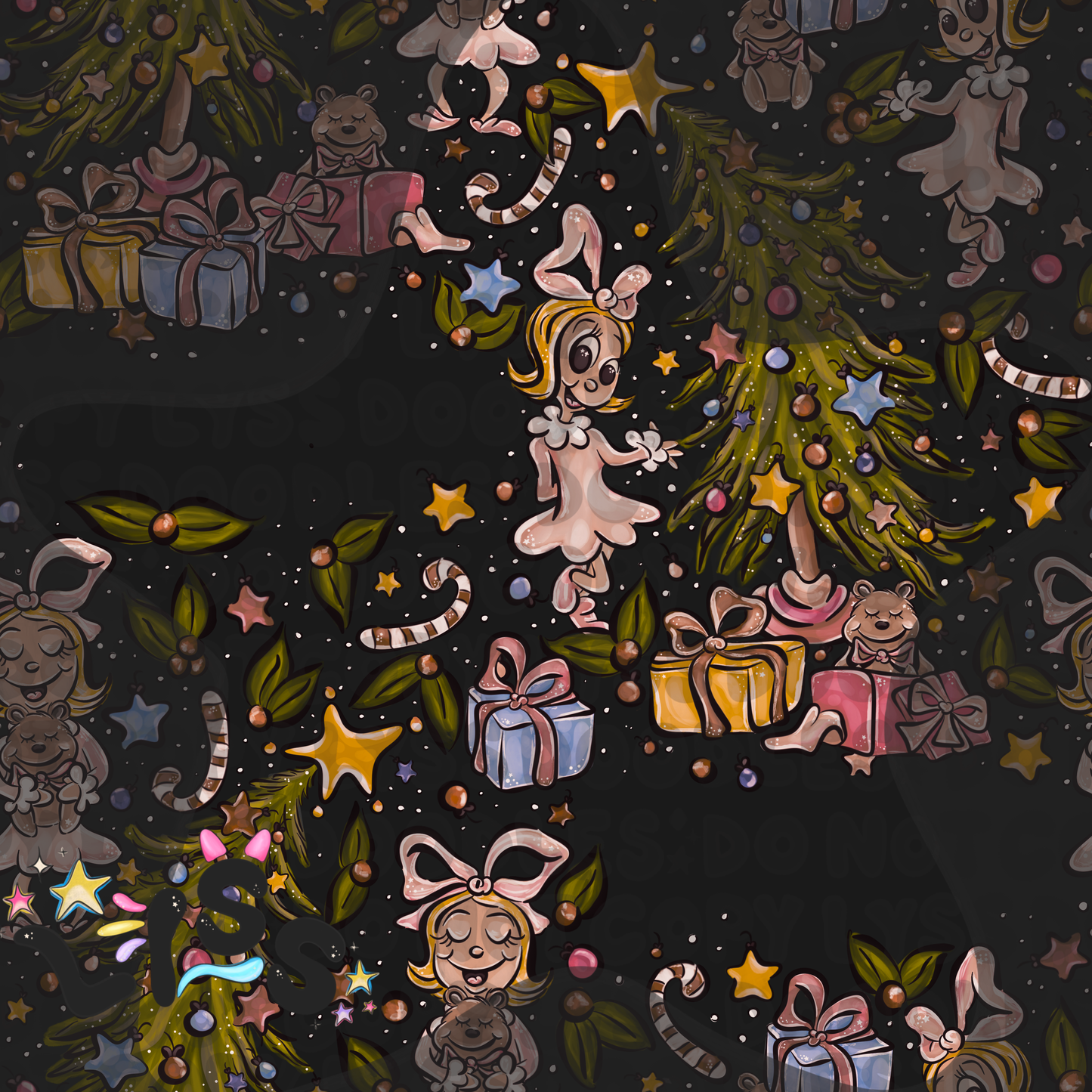 2023 - Lyss Doodles - Seamless - Mains - The Ville - Cindi - 23LD002 - CUSTOMIZABLE