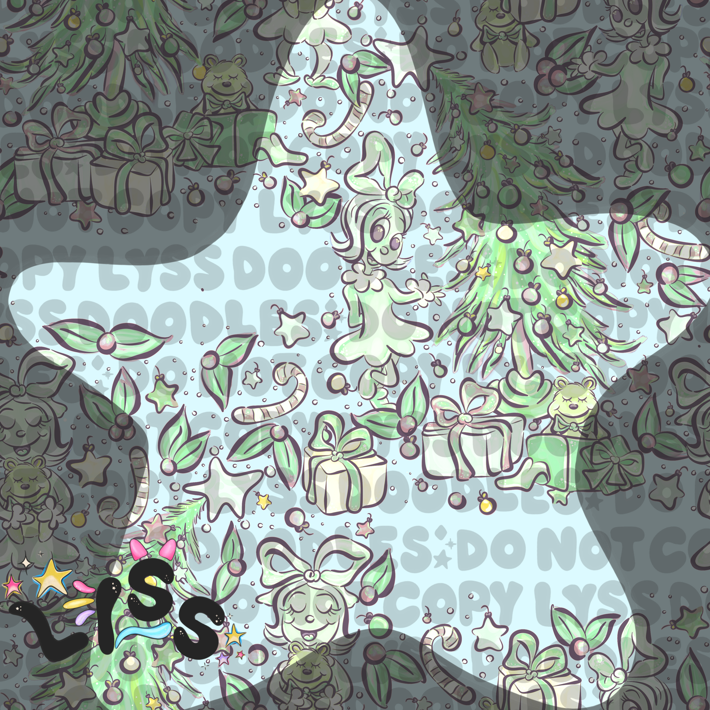 2023 - Lyss Doodles - Seamless - Mains - The Ville - Cindi - 23LD002 - CUSTOMIZABLE