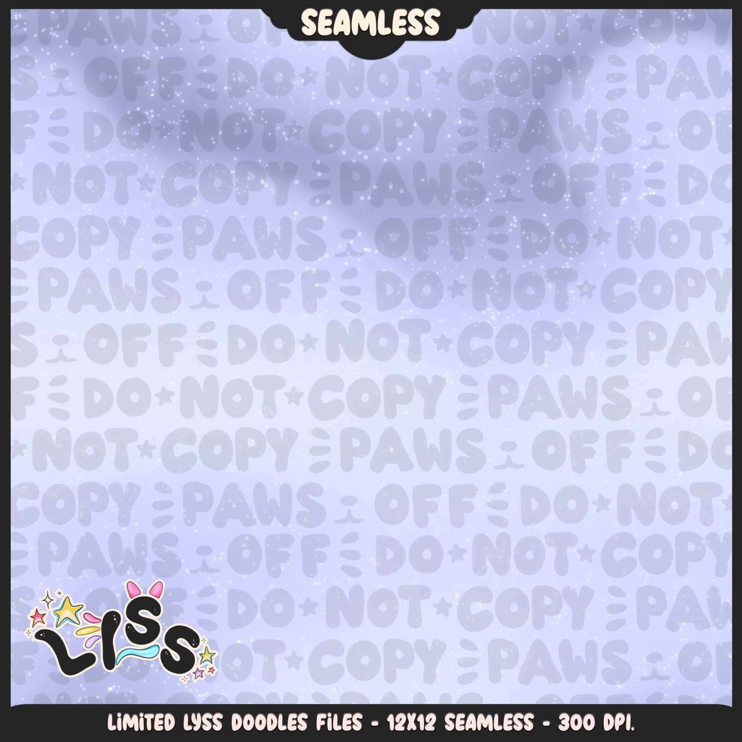 2023 - Lyss Doodles - Seamless - Coordinates - Winter Studio - 23LD009