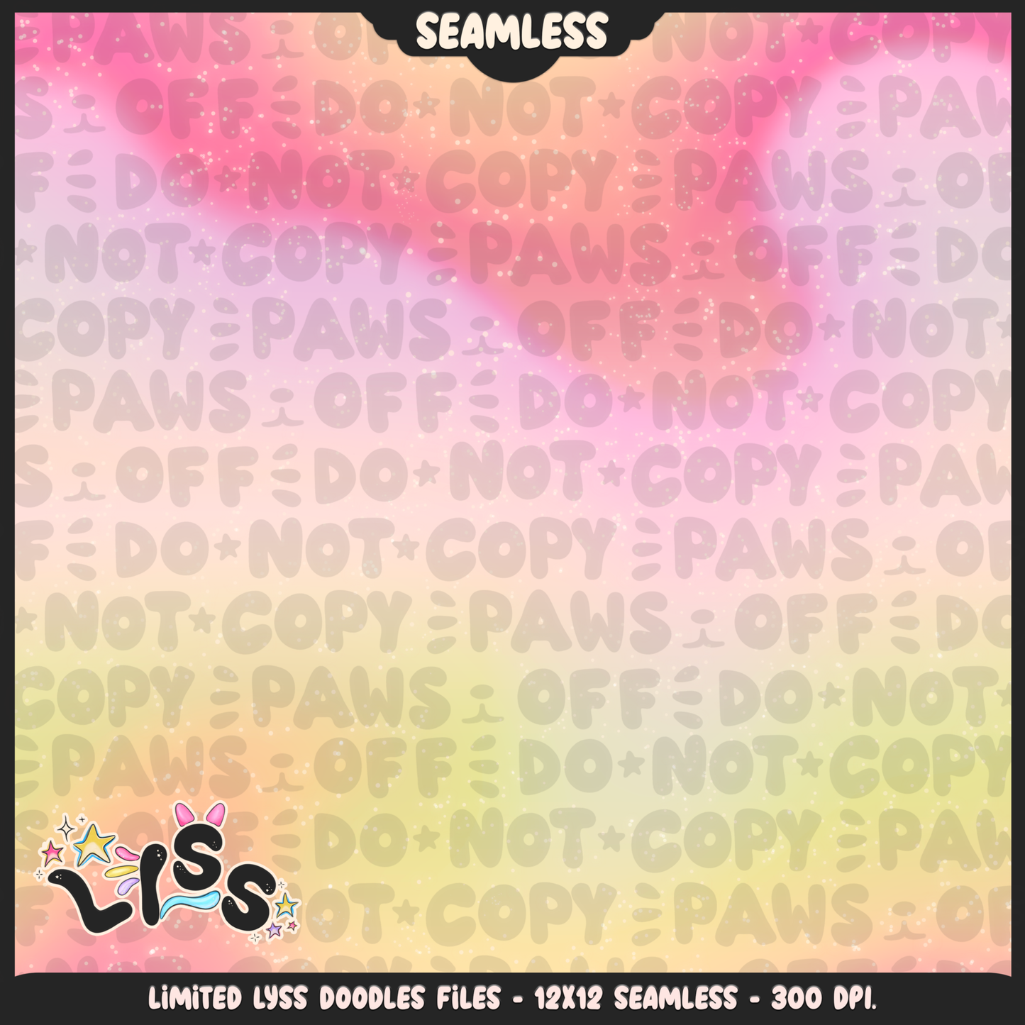 2023 - Lyss Doodles - Seamless - Coordinates - Winter Studio - 23LD009