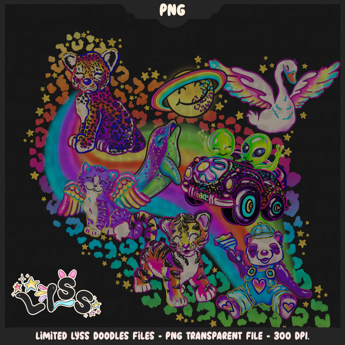 2023 - Lyss Doodles - PNG Files - Inspired LF - 23LD010
