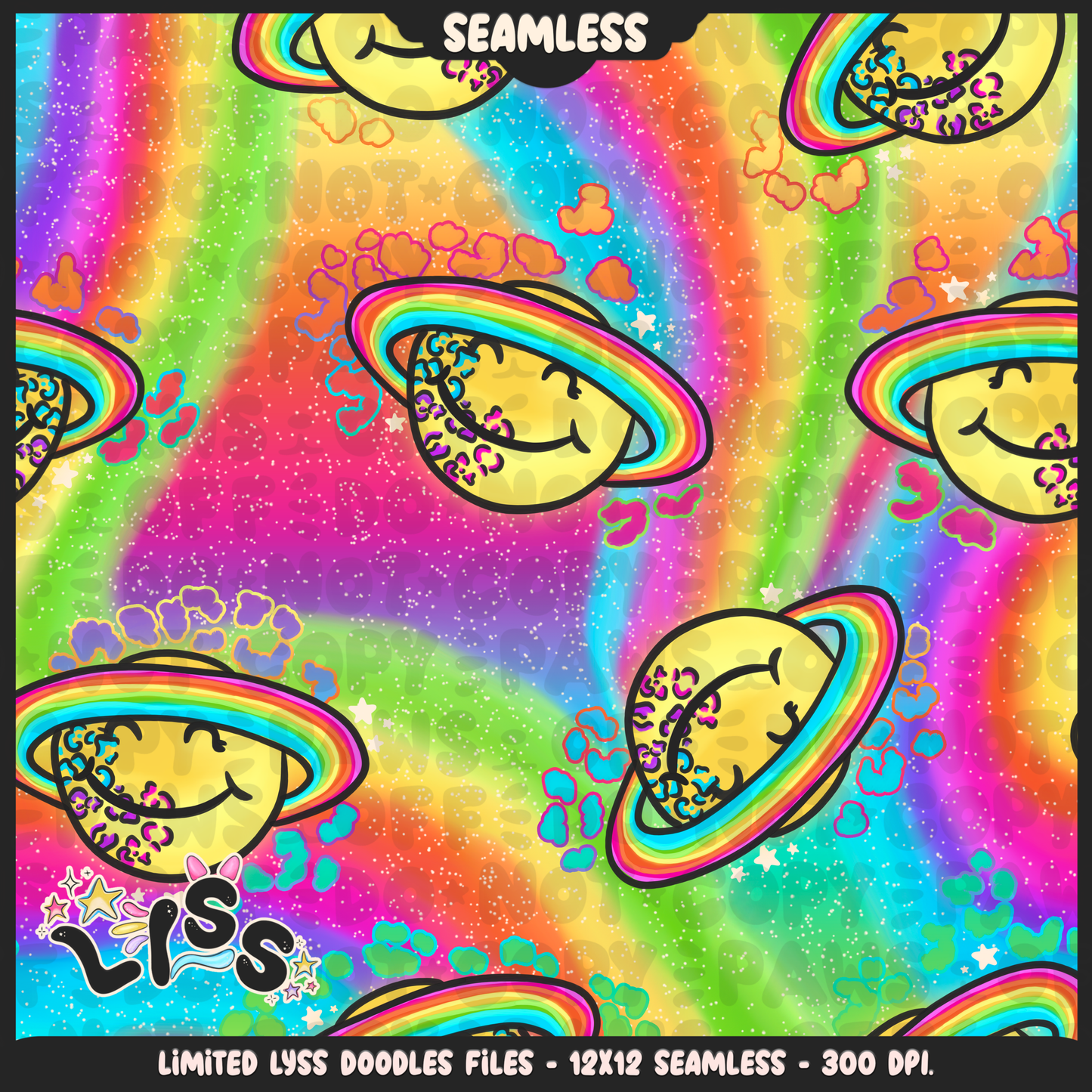 2023 - Lyss Doodles - Seamless - Coordinates - Inspired LF - 23LD010