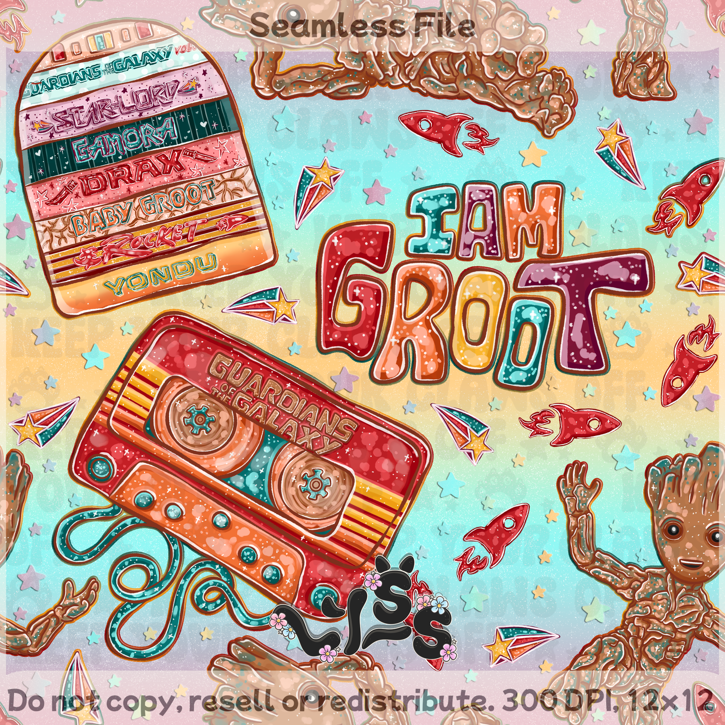 2026 - Lyss Doodles - Seamless Files - 26LD006