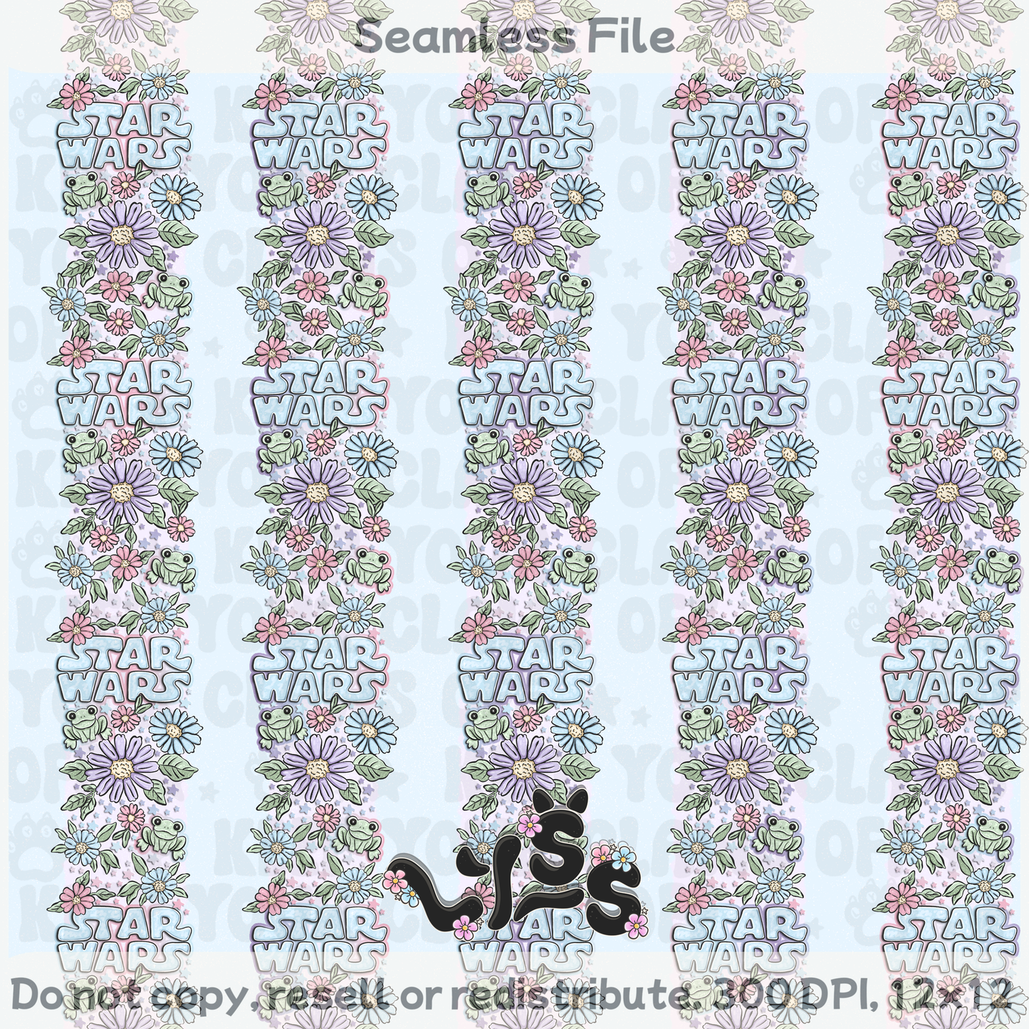 2026 - Lyss Doodles - Seamless Coordinate - Mystery Files #2 - 26LD008