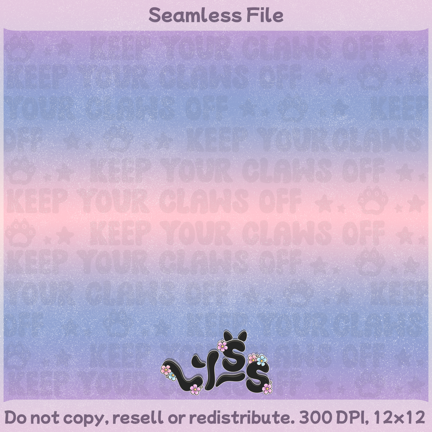 2026 - Lyss Doodles - Seamless Coordinate - Mystery Files #3 - 26LD009