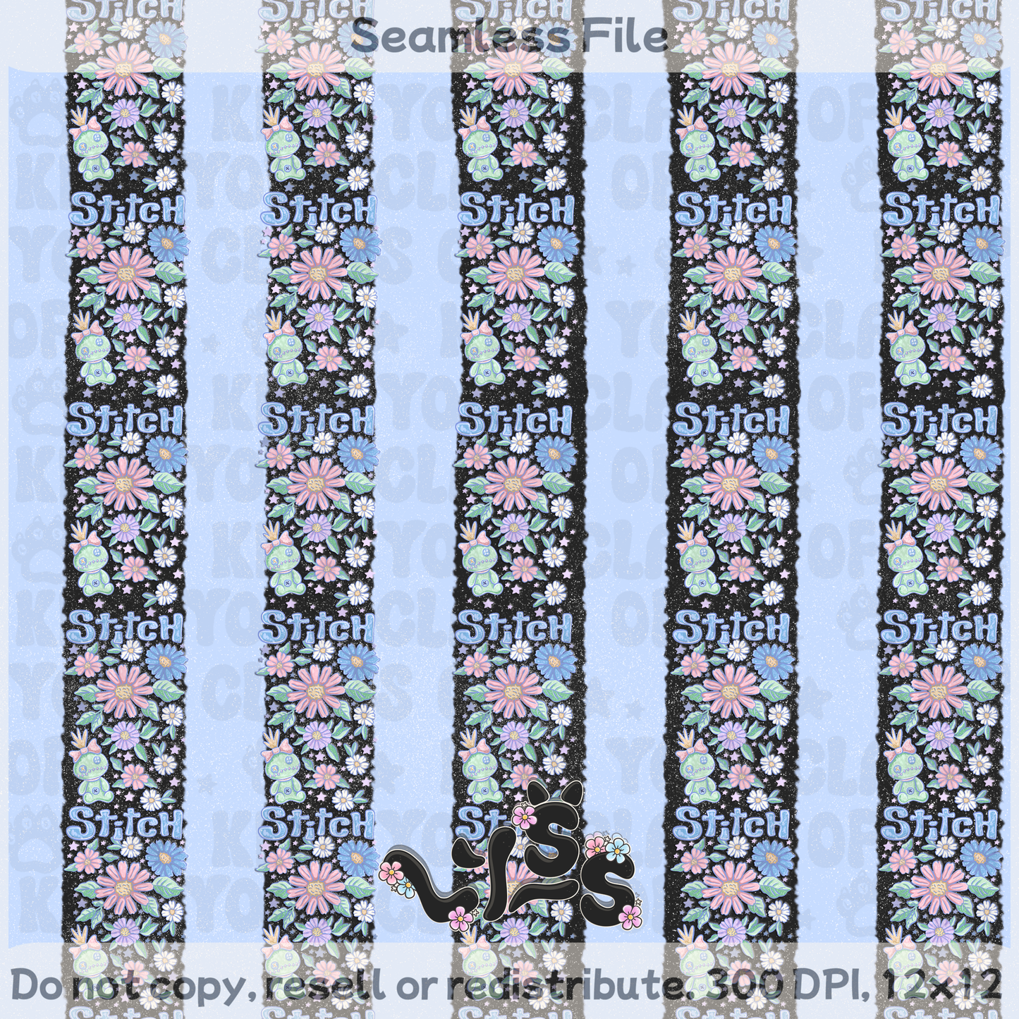 2026 - Lyss Doodles - Seamless Coordinate - Mystery Files #6 - 26LD012
