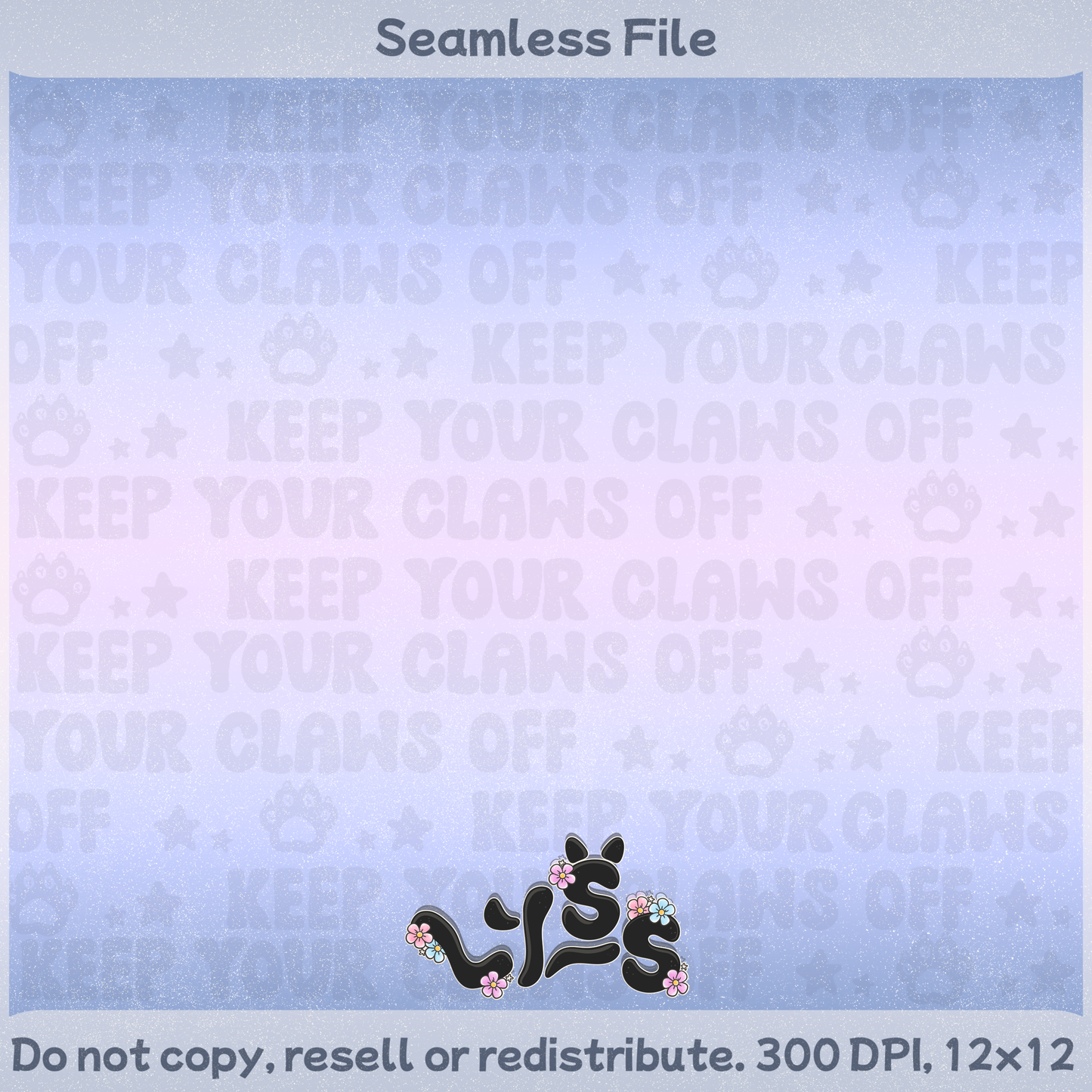 2026 - Lyss Doodles - Seamless Coordinate - Mystery Files #6 - 26LD012