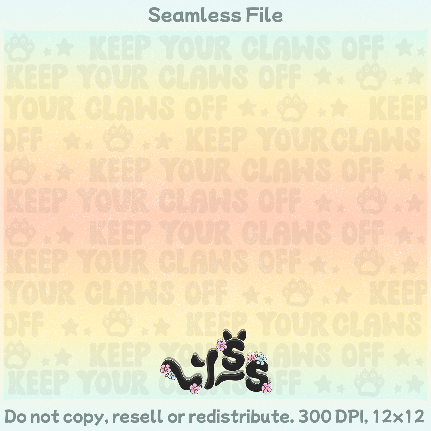 2026 - Lyss Doodles - Seamless Coordinate - Mystery Files #1 - 26LD013