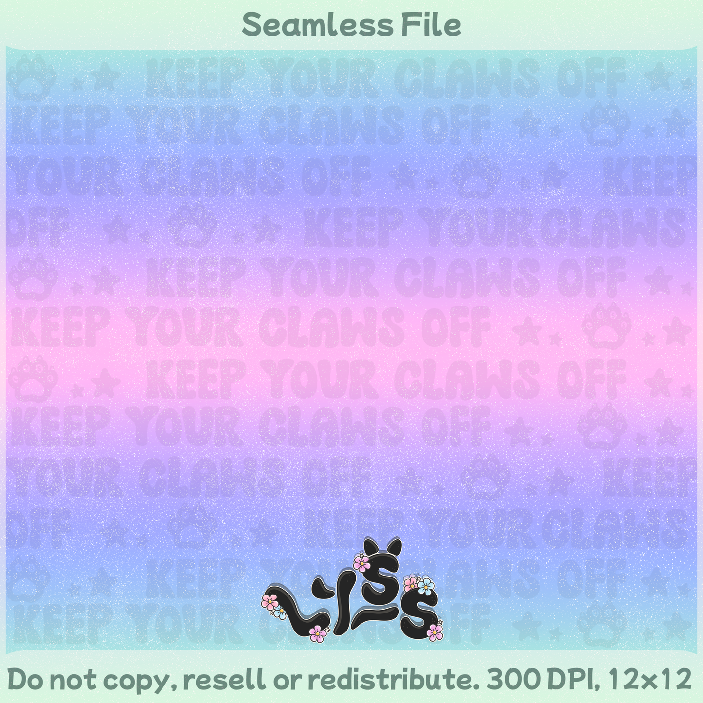 2026 - Lyss Doodles - Seamless Coordinate - Mystery Files #6 - 26LD016