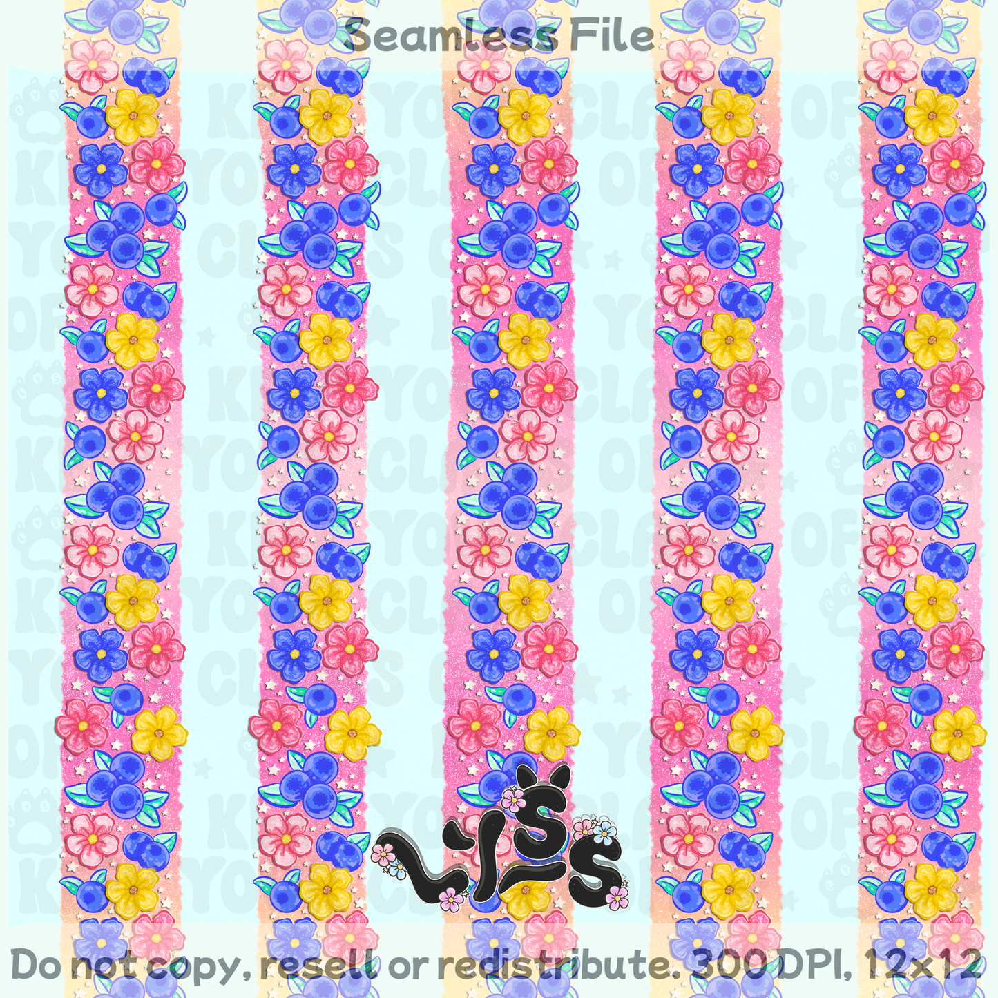 2026 - Lyss Doodles - Seamless Coordinate - Mystery Files #6 - 26LD016