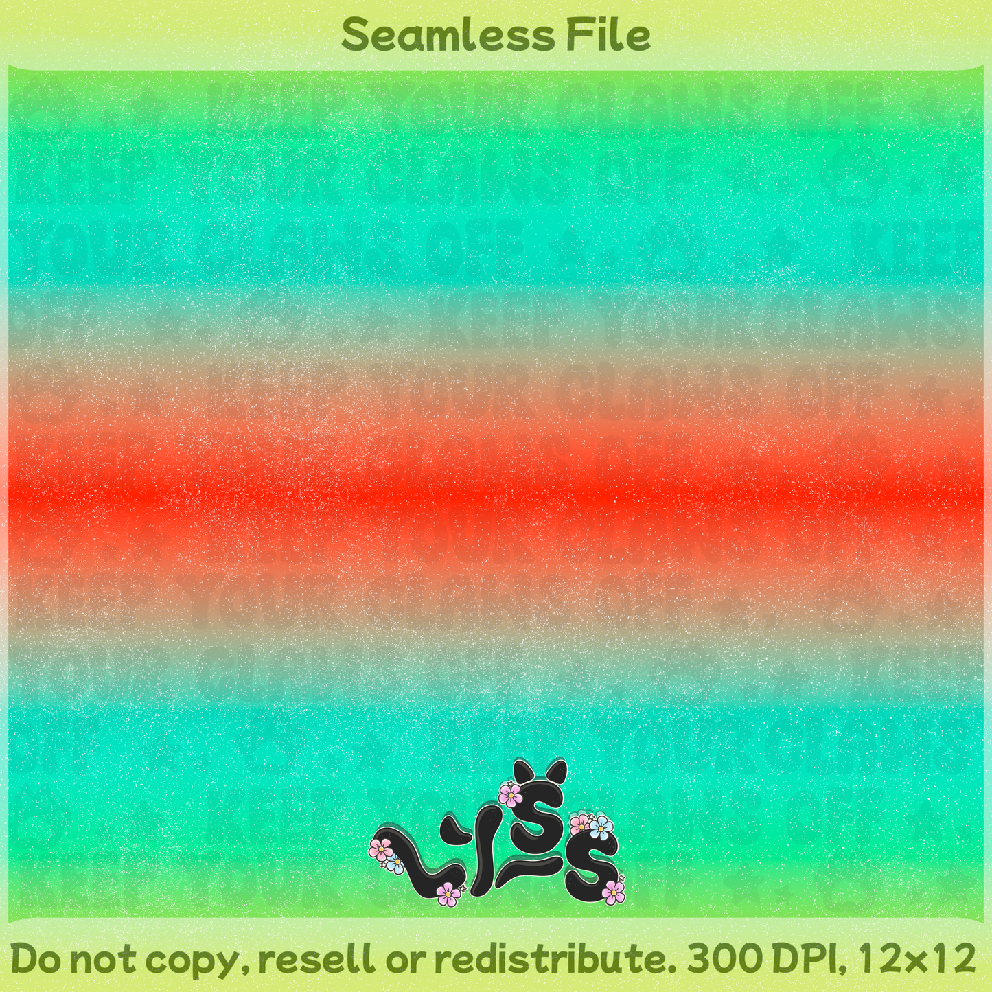 2026 - Lyss Doodles - Seamless Coordinate - Mystery Files #2 - 26LD017