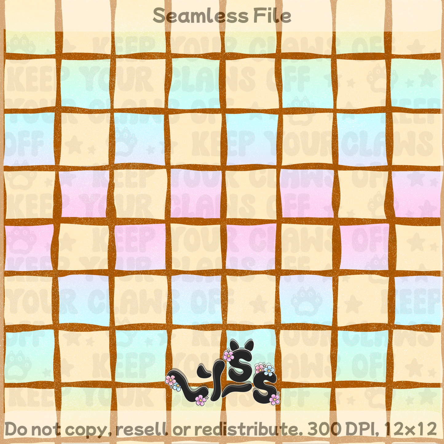 2026 - Lyss Doodles - Seamless Coordinate - 26LD019