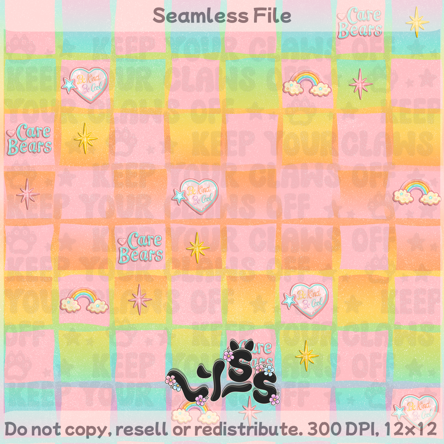 2026 - Lyss Doodles - Seamless Coordinate - 26LD020