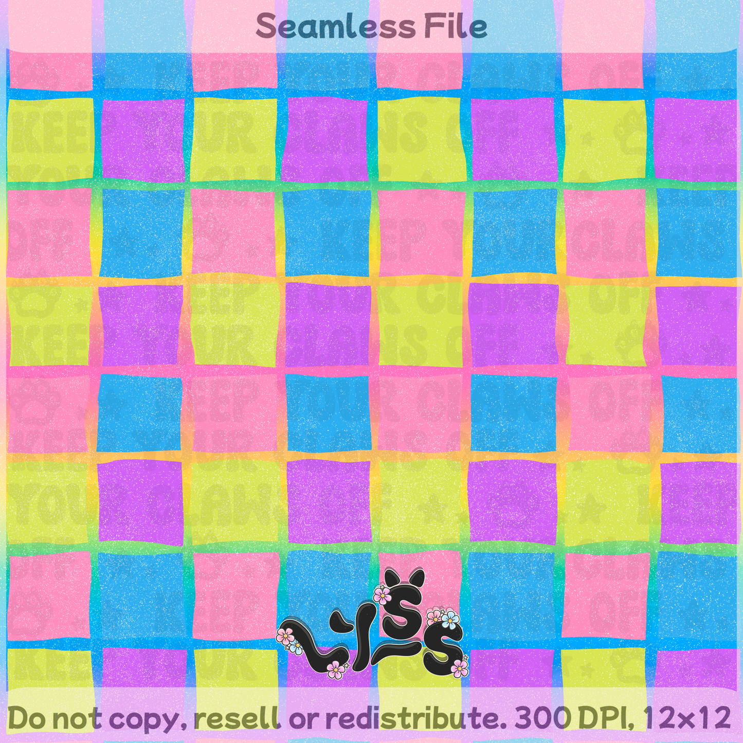 2026 - Lyss Doodles - Seamless Coordinate - 26LD021