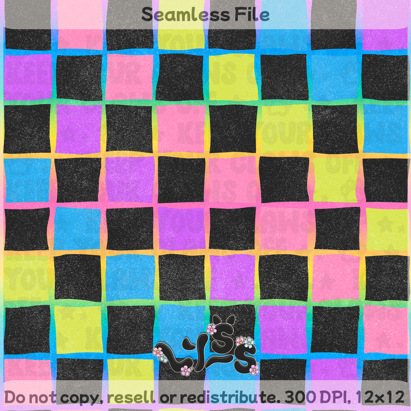 2026 - Lyss Doodles - Seamless Coordinate - 26LD021