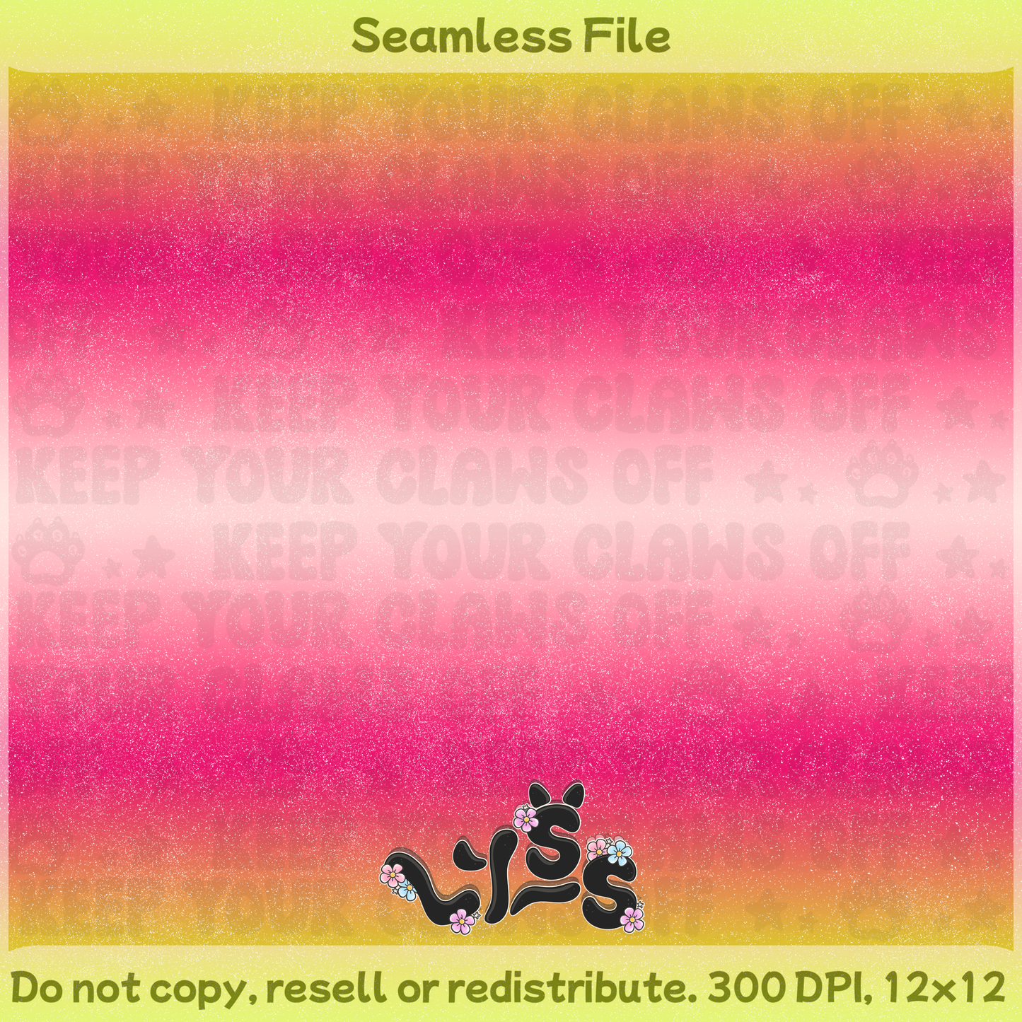 2026 - Lyss Doodles - Seamless Coordinate - 26LD023