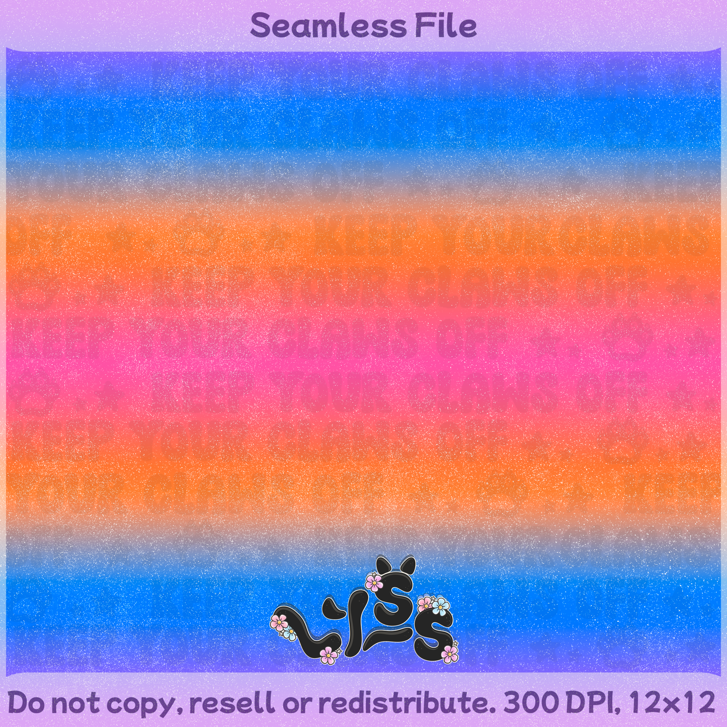 2026 - Lyss Doodles - Seamless Coordinate - 26LD024