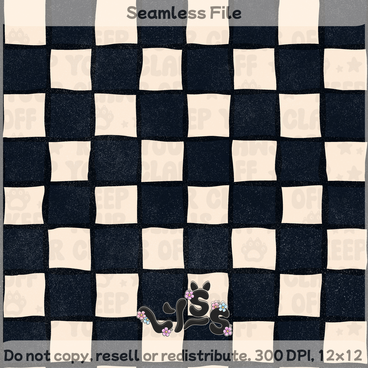 2026 - Lyss Doodles - Seamless Coordinate - 26LD024