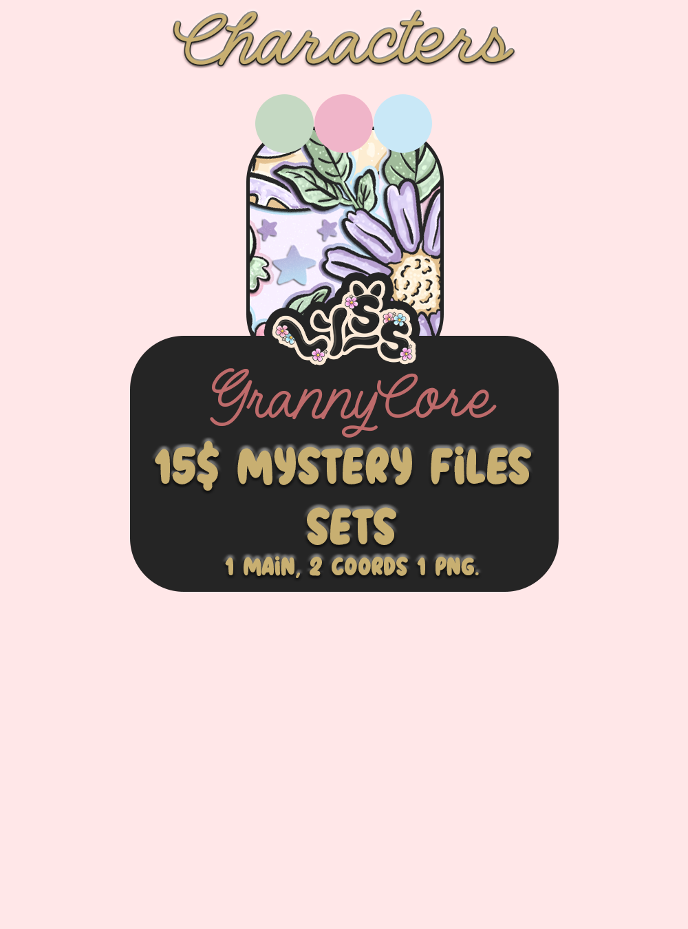 2026 - Lyss Doodles - Seamless - Mystery Files #2 - 26LD008