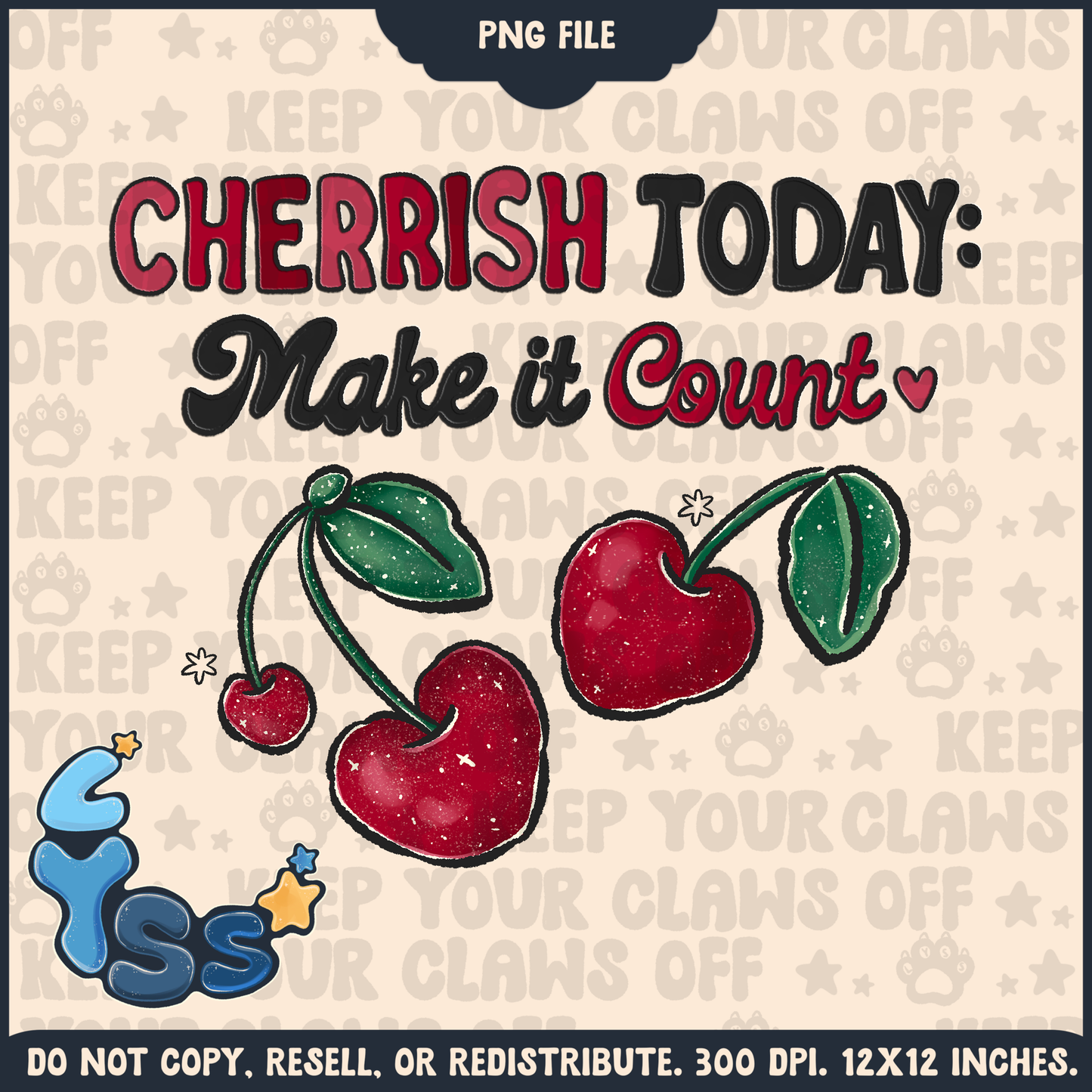 2024 - Lyss Doodles - PNG Files - Cherry Blooms - 24LD083