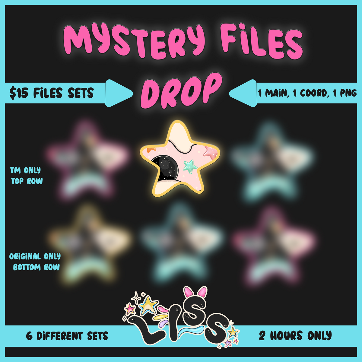 Lyss Doodles - Seamless - Sets - Mystery Files - #2