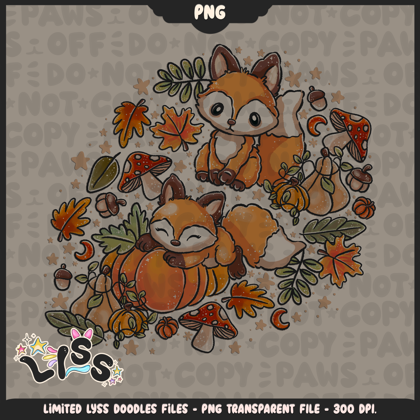 Lyss Doodles - PNG Files - October 2024 Patreon