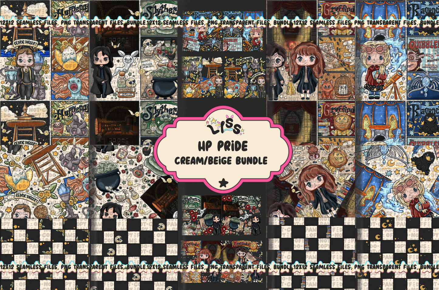 2024 - Lyss Doodles - Bundles - HP Pride - Houses