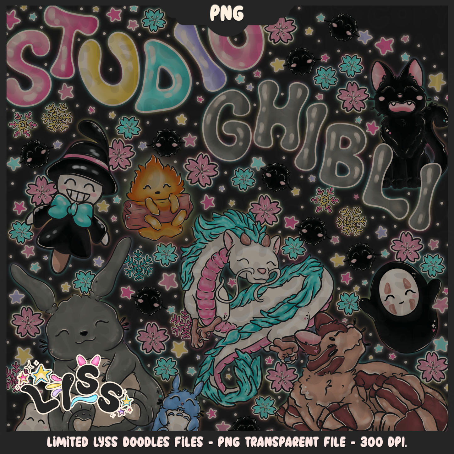 2023 - Lyss Doodles - PNG Files - Winter Studio - 23LD009