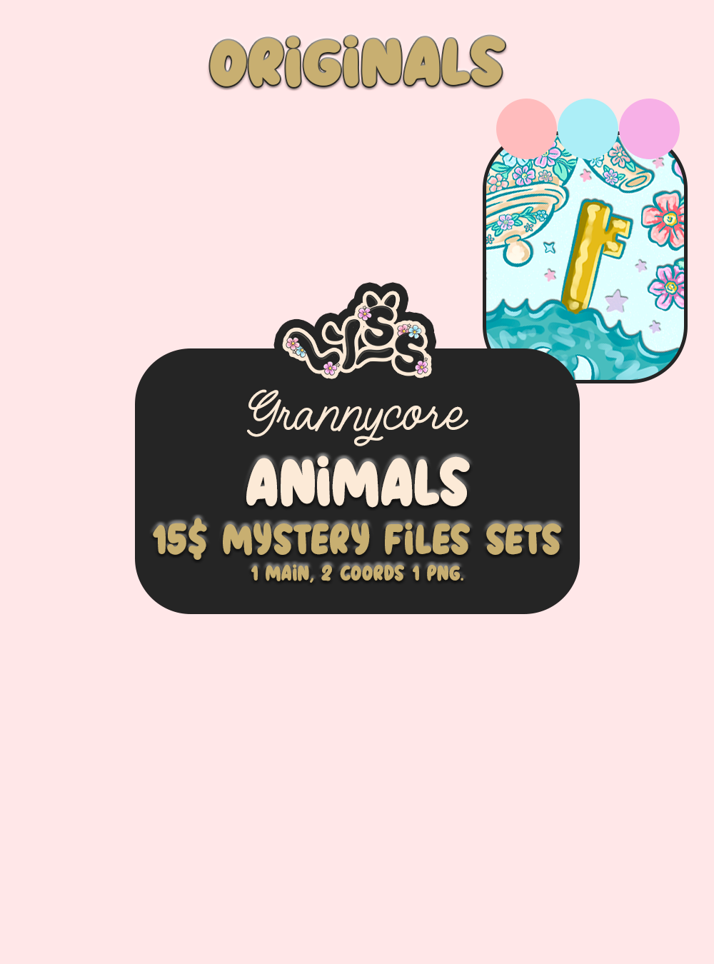 2026 - Lyss Doodles - Seamless - Mystery Files #3 - 26LD018