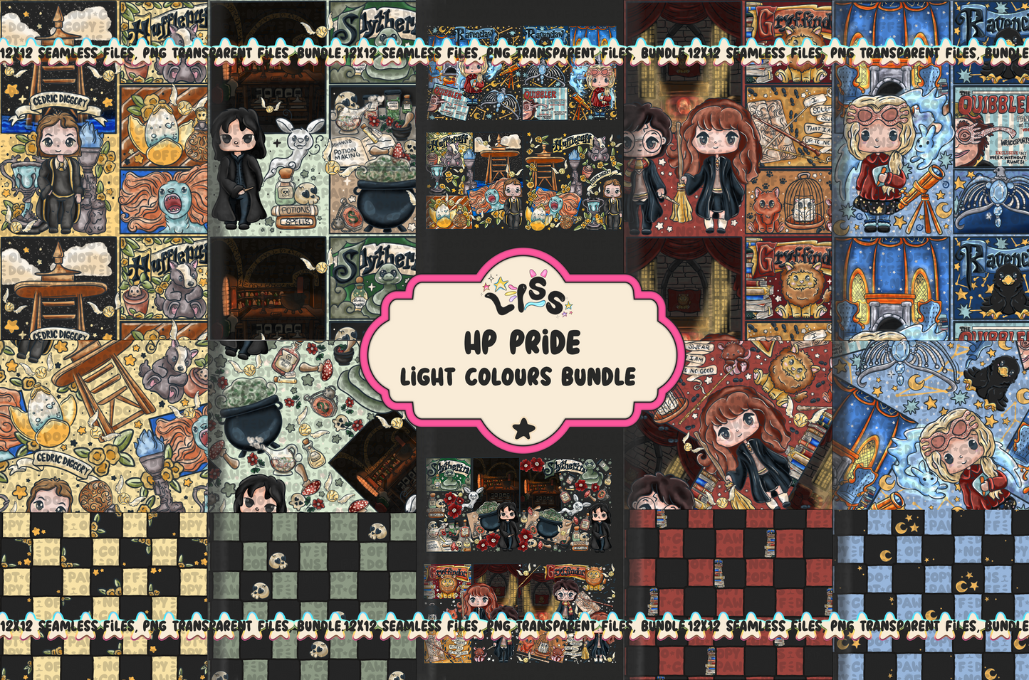 2024 - Lyss Doodles - Bundles - HP Pride - Houses