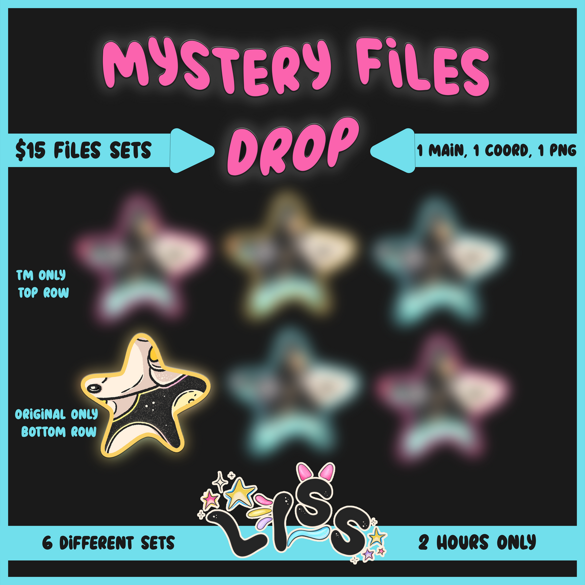 Lyss Doodles - Seamless - Sets - Mystery Files - #4