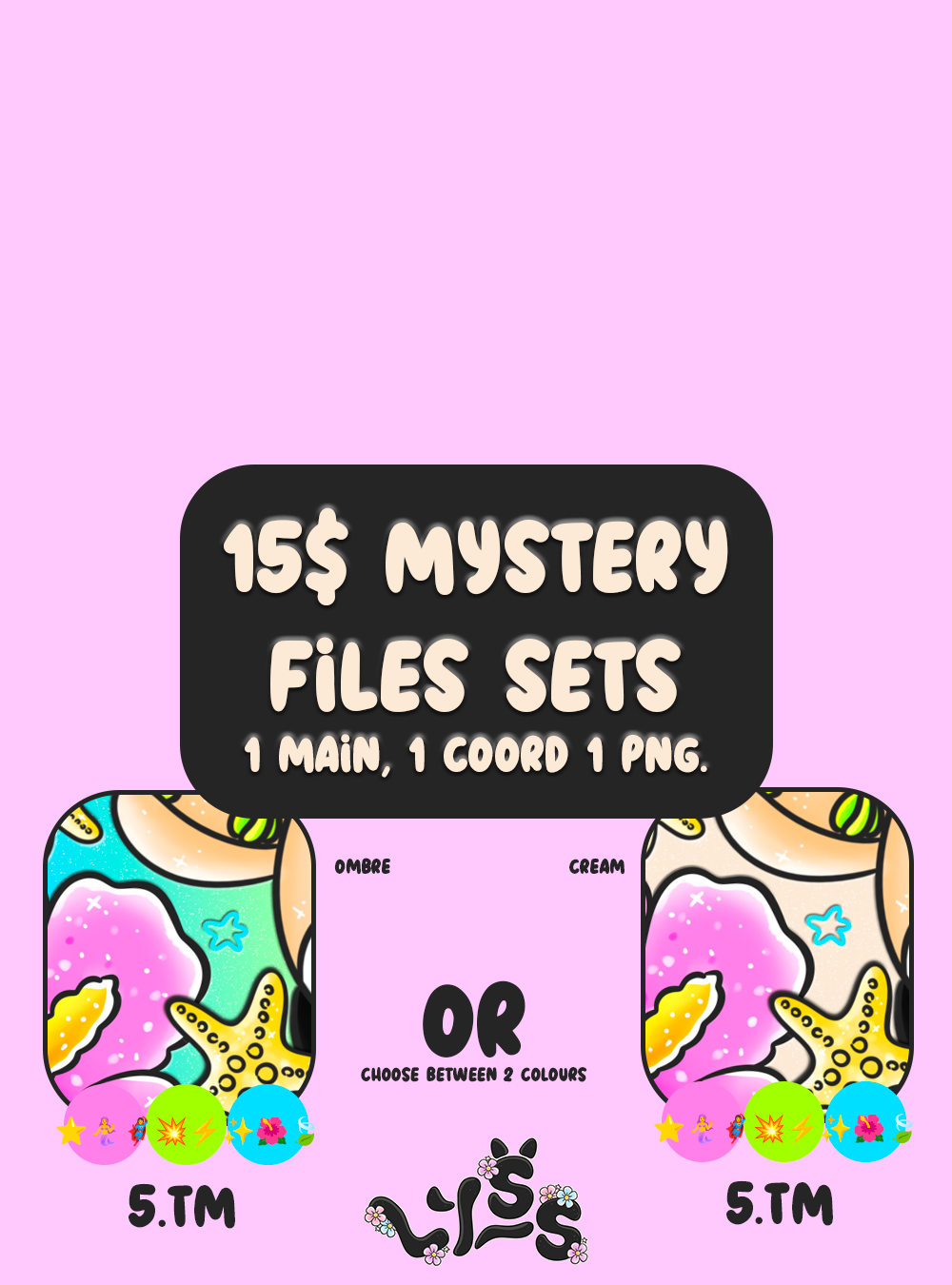 2025 - Lyss Doodles - Seamless - Mystery Files #5 - 25LD037