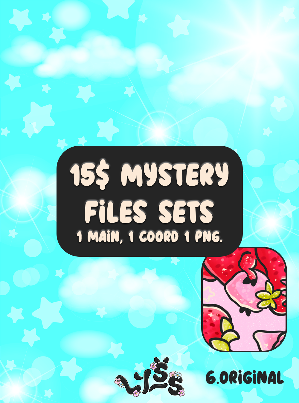 2025 - Lyss Doodles - Seamless - Mystery Files #6 - 25LD046
