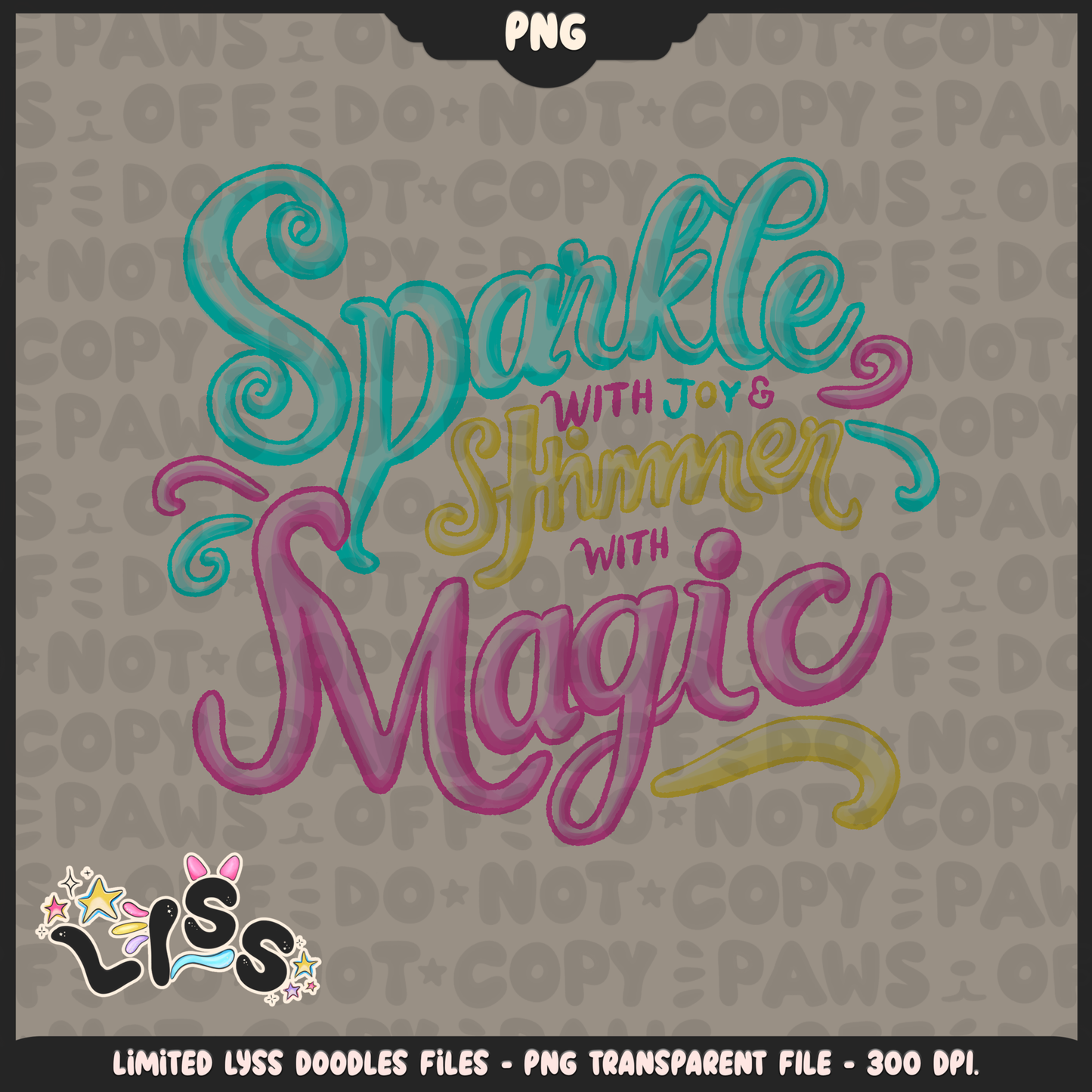 2024 - Lyss Doodles - PNG Files - Winter Whimsical - 24LD078