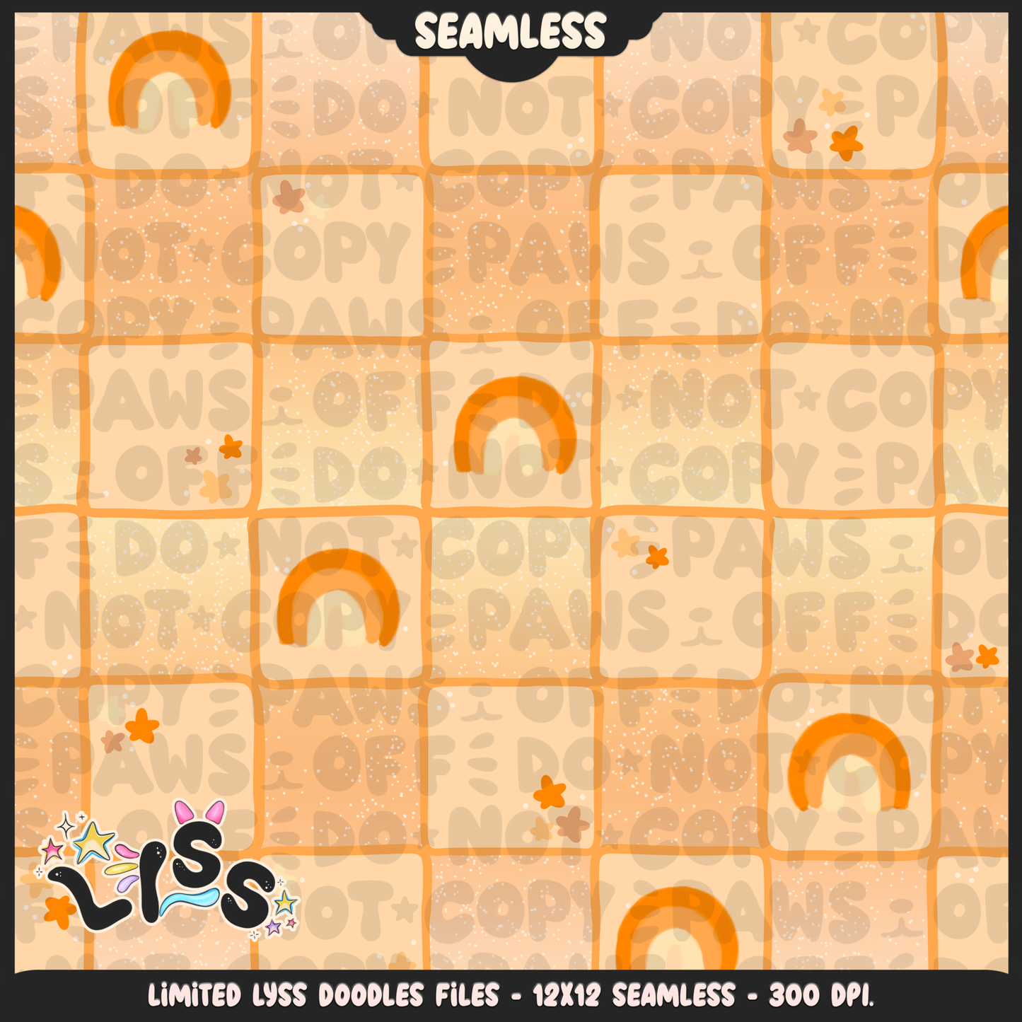 2023 - Lyss Doodles - Seamless - Coordinates - Fun Kids - 23LD017