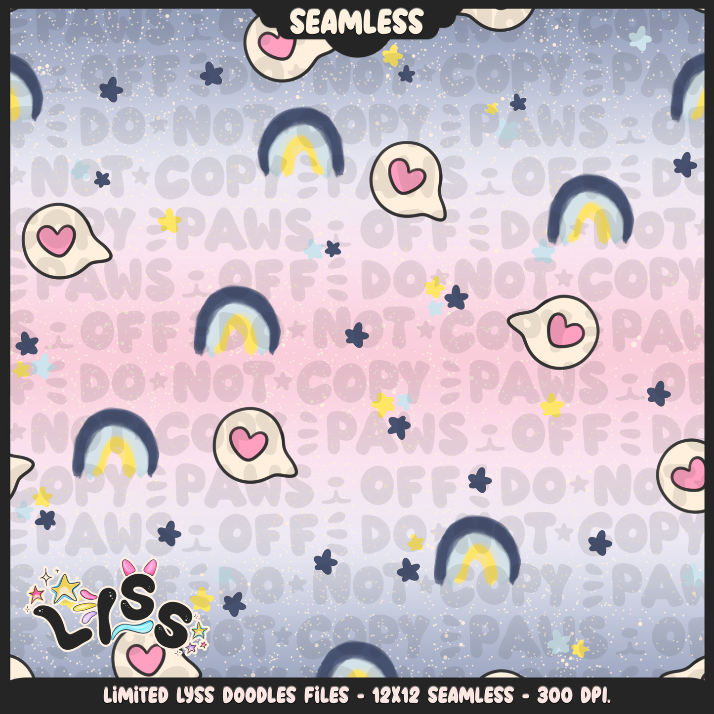 2023 - Lyss Doodles - Seamless - Coordinates - Fun Kids - 23LD017