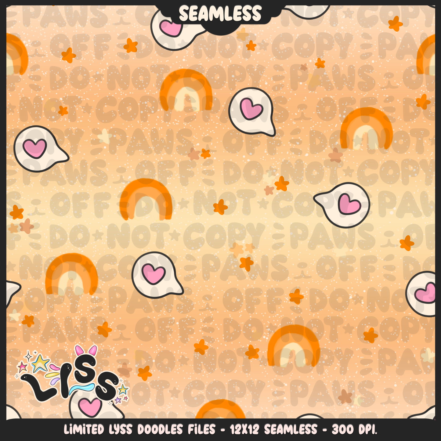 2023 - Lyss Doodles - Seamless - Coordinates - Fun Kids - 23LD017