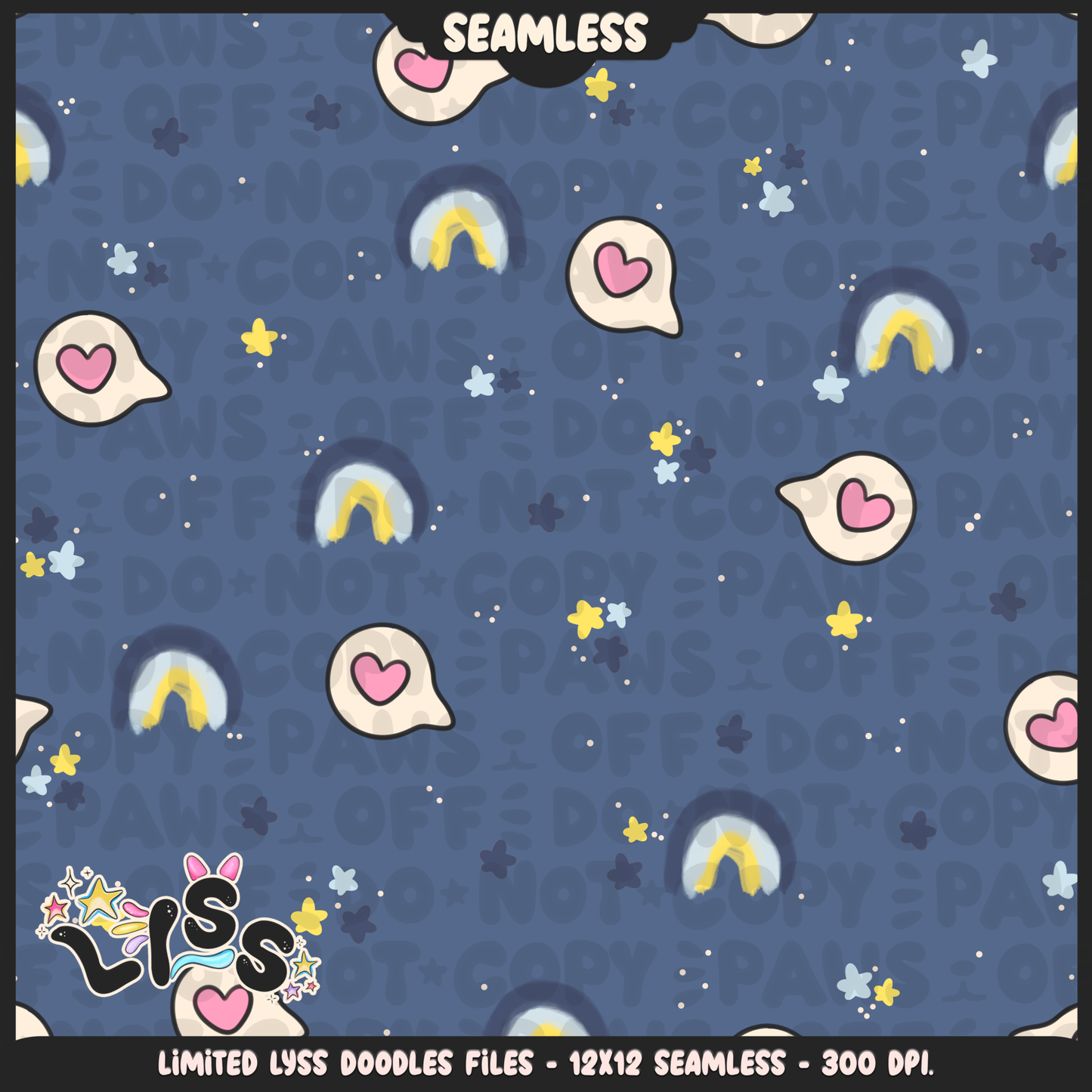 2023 - Lyss Doodles - Seamless - Coordinates - Fun Kids - 23LD017